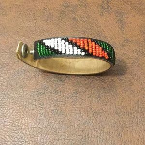 Kenya Souvenir Beaded Bracelet